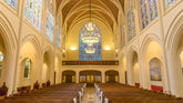 Church security camera system with PoE NVR installed in a faith-based organization
