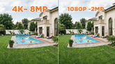 4K vs 1080P — Do You Really Need 4K for Home Security