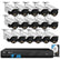 4COVR 12MP Smart Dual Light Security Camera System with 16CH NVR and 16 Bullet Cameras