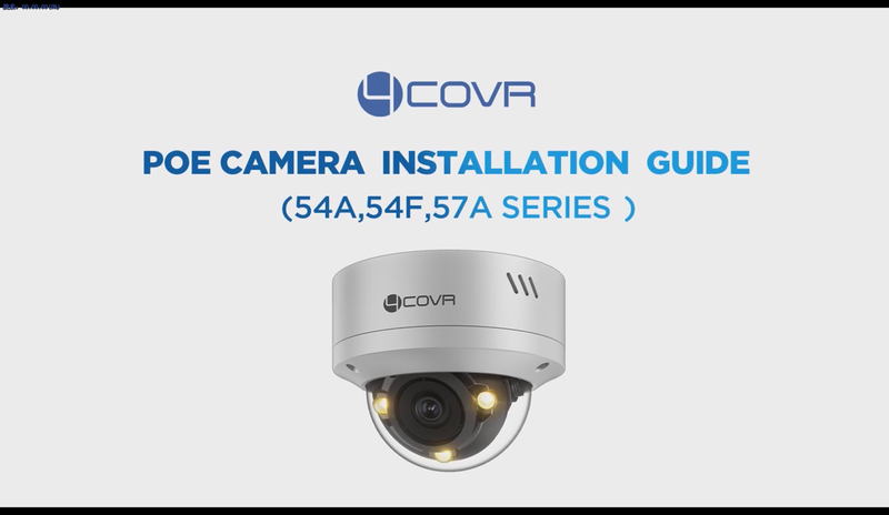 4COVR-How to Install The Vandal-Proof Dome Camera