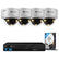 8 Camera PoE Security System with 5MP IK10 Spotlight Dome Camera & 2TB HDD