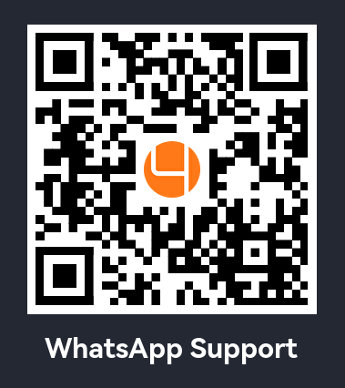 4COVR WhatsApp QR code