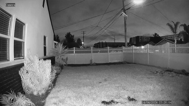 4COVR-Footage-Black and White image capture at Night time